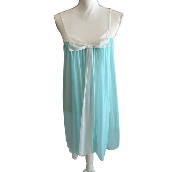 Betsy Johnson Y2K Sheer Babydoll Lingerie Nightgown Size Large - Picture 1 of 9